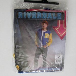 Riverdale TV Show Archie Adult Costume Varsity Jacket Wig Standard Size Rubies